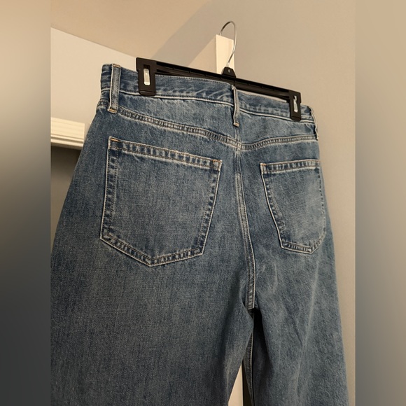 NWT GAP BARREL JEANS - medium denim size 28 - Picture 4 of 7